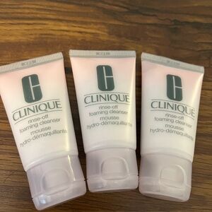 3 Clinique Rinse-Off Foaming Cleanser